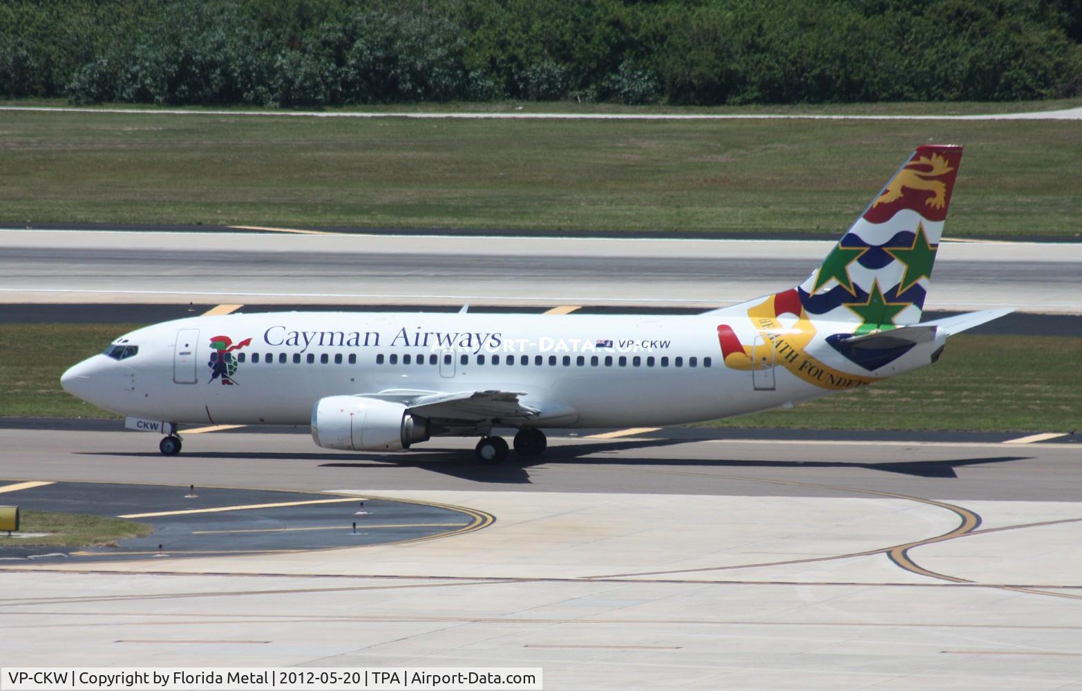 VP-CKW, 1996 Boeing 737-36E C/N 26322, Cayman 737