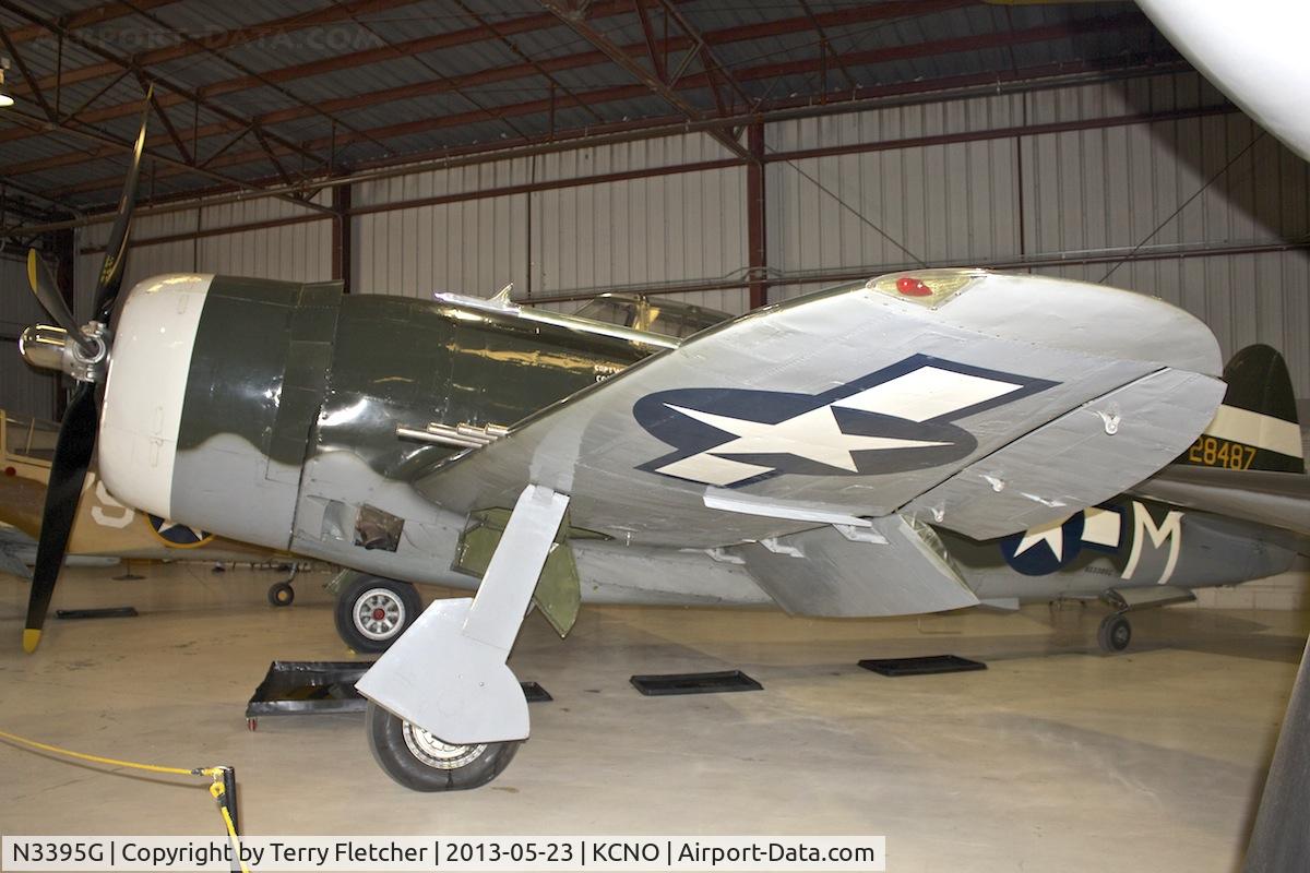 N3395G, 1942 Republic P-47G-15-CU Thunderbolt C/N 42-25254, Exhibited at Planes of Fame Museum , Chino , California