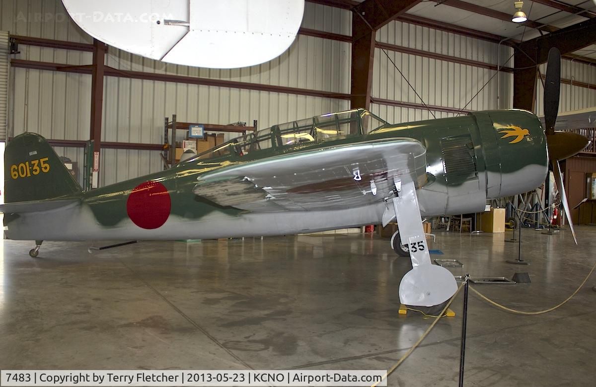 7483, Yokosuka D4Y-1 Suisei C/N Not found 7843, Exhibited at Planes of Fame Museum , Chino , California