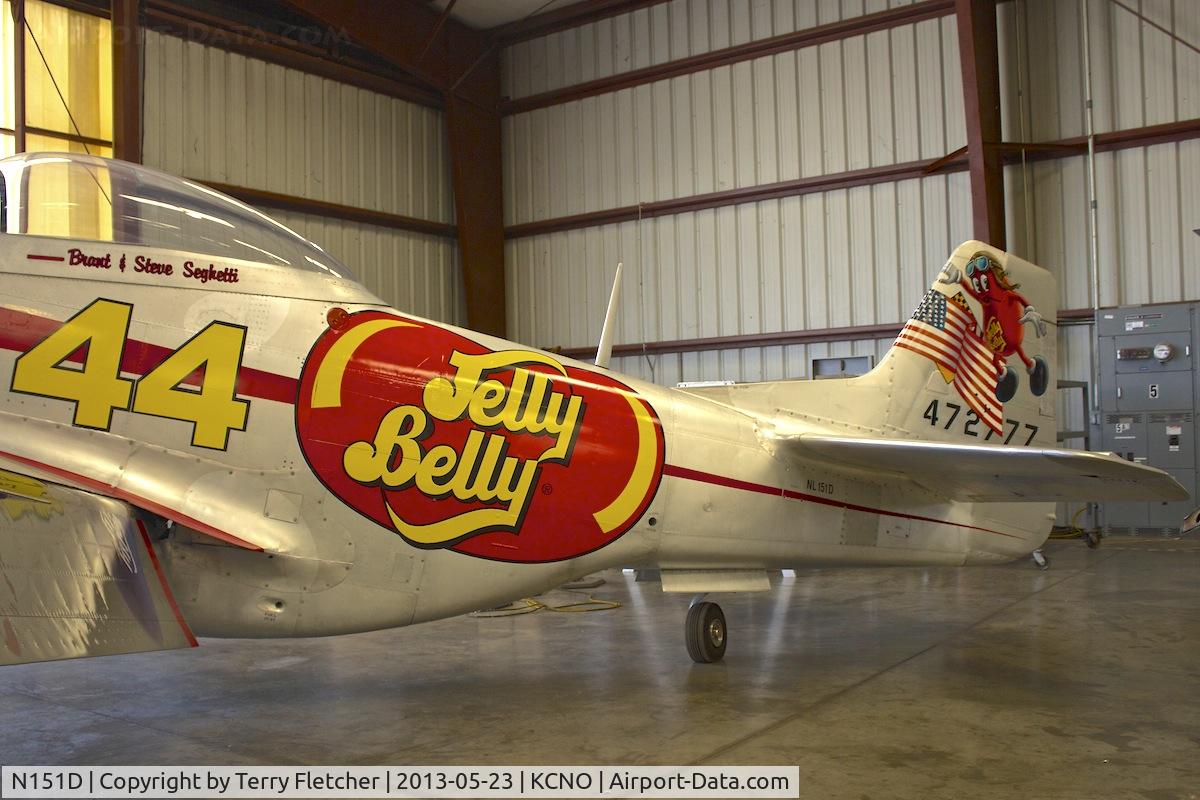 N151D, 1944 North American P-51D Mustang C/N 44-72777, Exhibited at Planes of Fame Museum , Chino , California