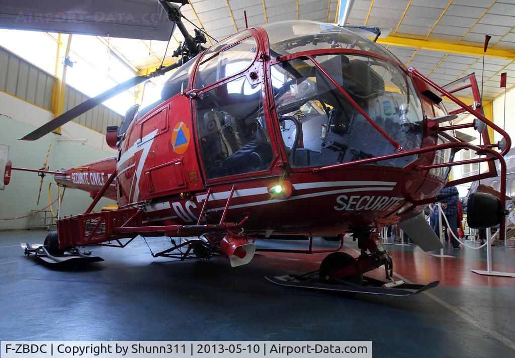 F-ZBDC, Sud Aviation SE-3160 Alouette III C/N 1435, Preserved inside St-Victoret Museum...