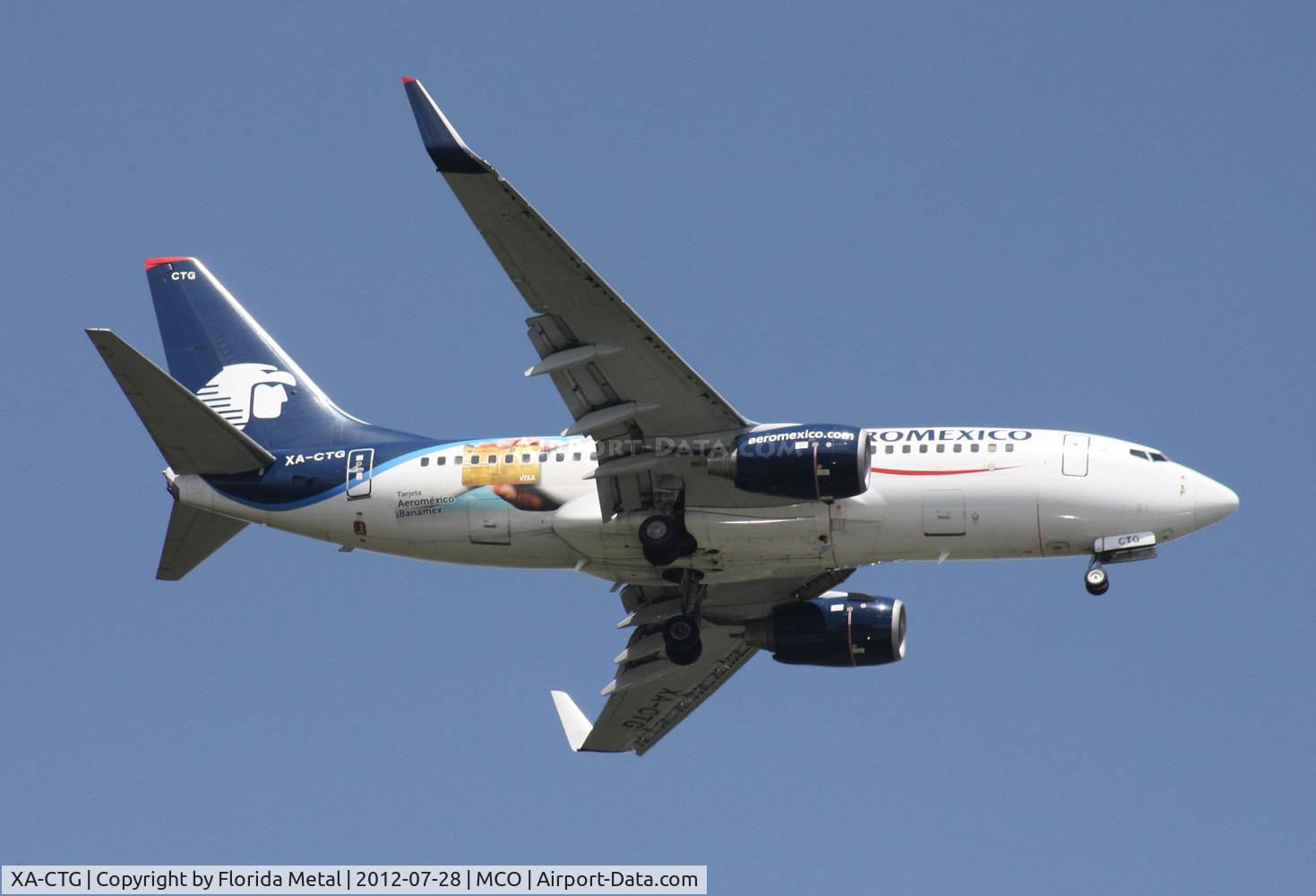 XA-CTG, 2007 Boeing 737-752 C/N 35123, Aeromexico 737