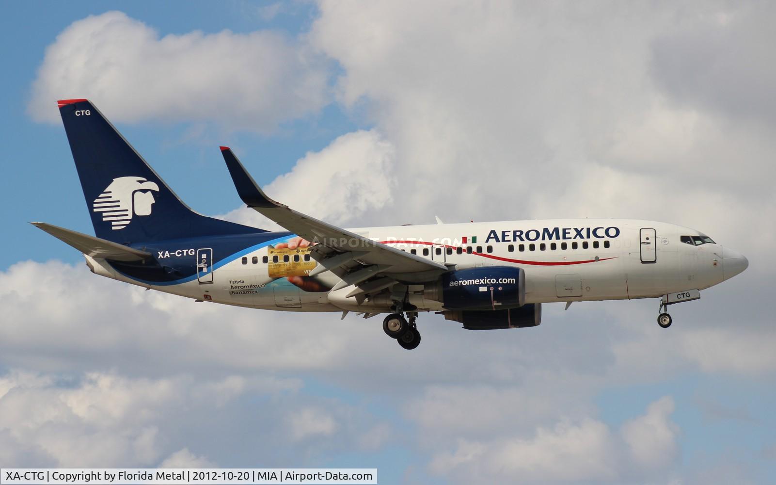 XA-CTG, 2007 Boeing 737-752 C/N 35123, Aeromexico 737