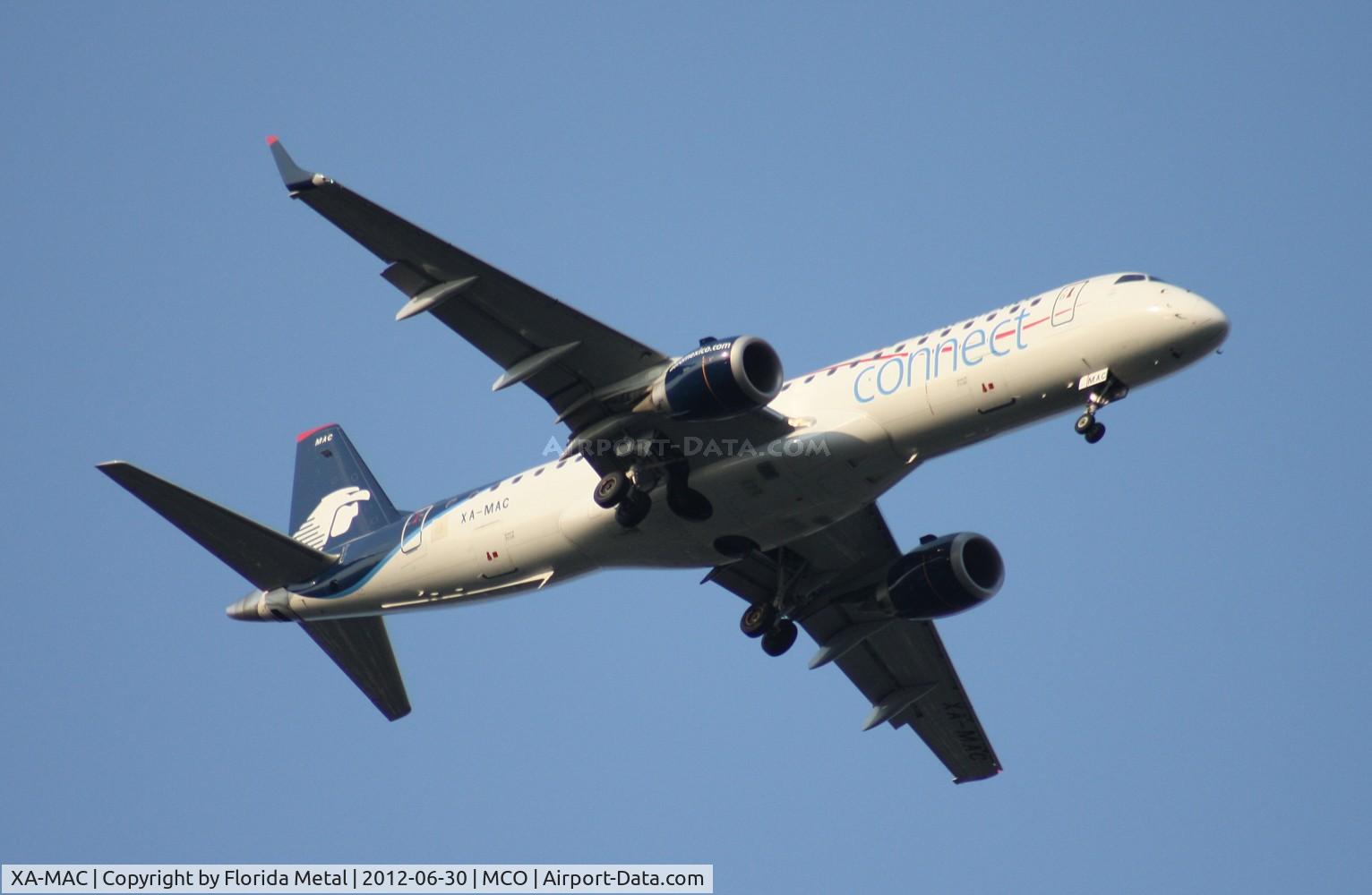 XA-MAC, 2010 Embraer 190AR (ERJ-190-100IGW) C/N 19000408, Aeromexico E190