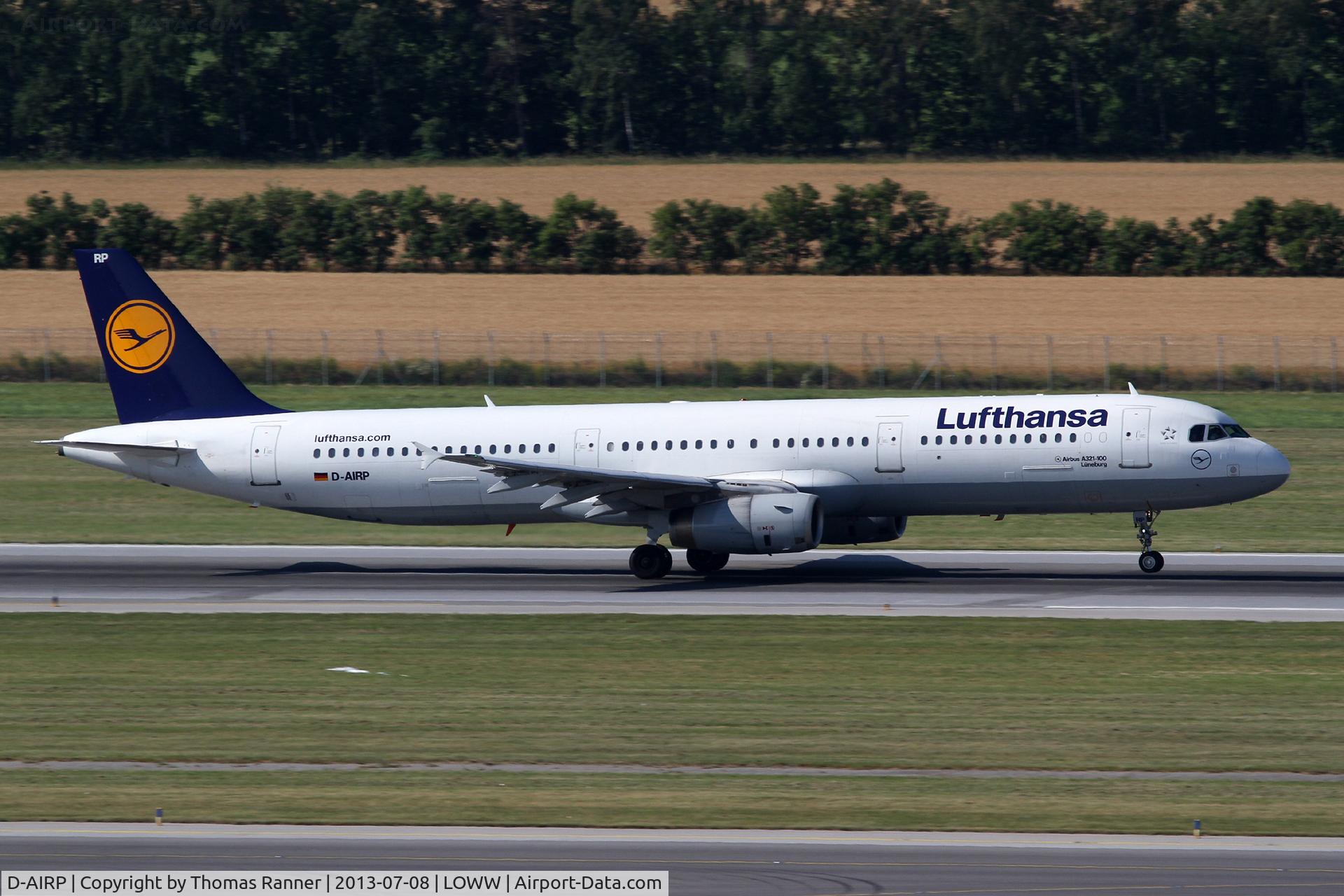 D-AIRP, 1995 Airbus A321-131 C/N 0564, Lufthansa Airbus A321