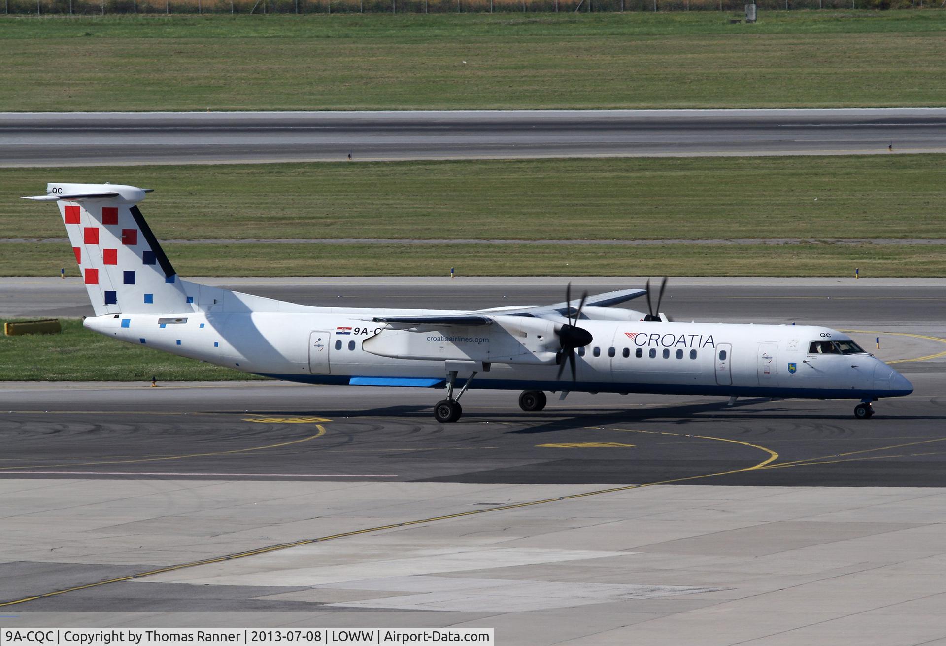 9A-CQC, 2009 De Havilland Canada DHC-8-402Q Dash 8 C/N 4258, Croatia DHC-8