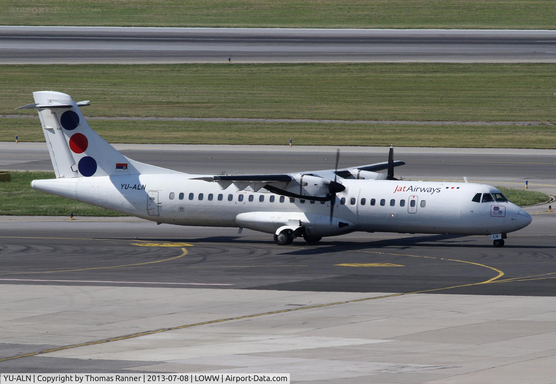 YU-ALN, 1990 ATR 72-202 C/N 180, JAT Airways ATR 72