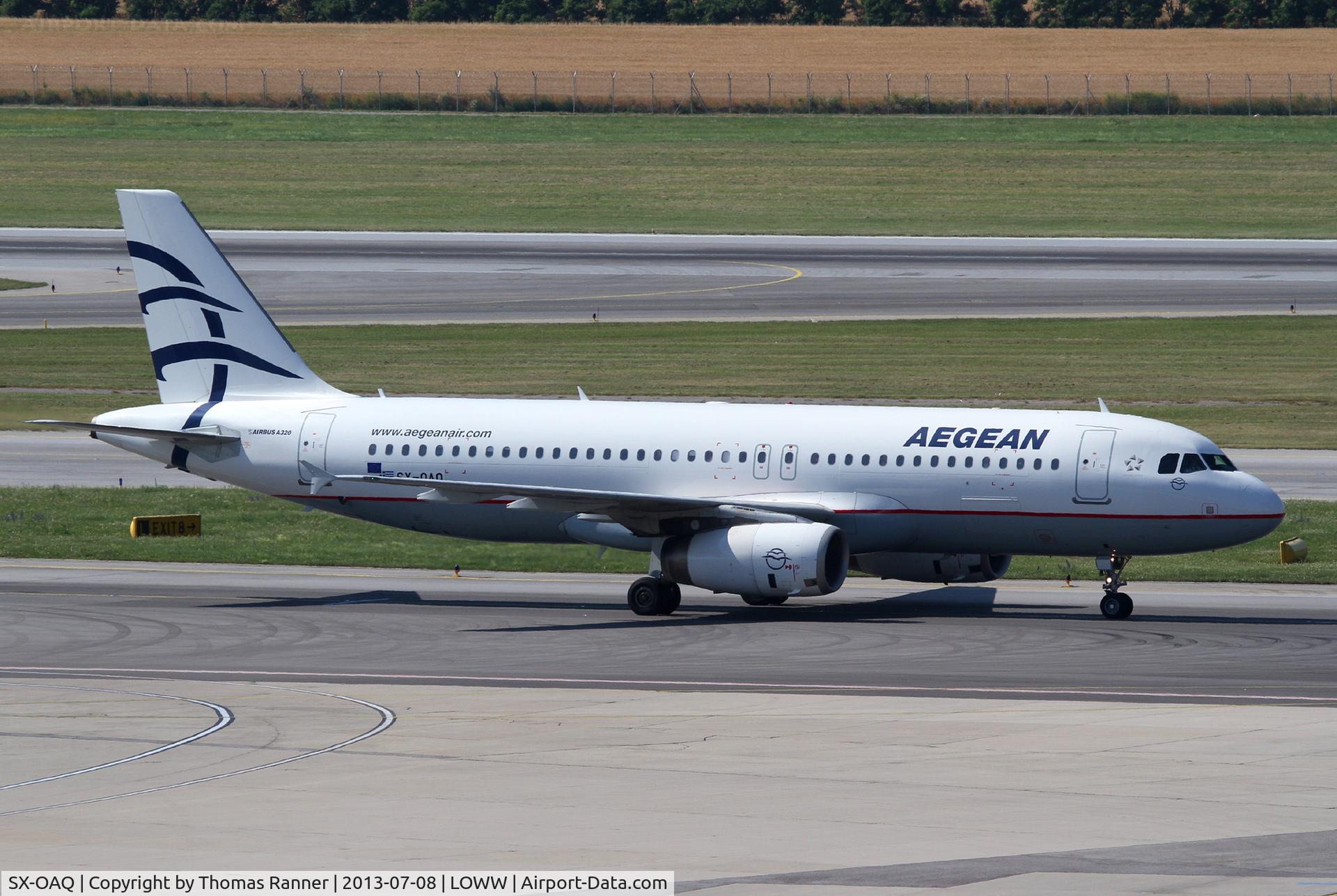 SX-OAQ, 2009 Airbus A320-232 C/N 3748, Aegean Airlines Airbus A320