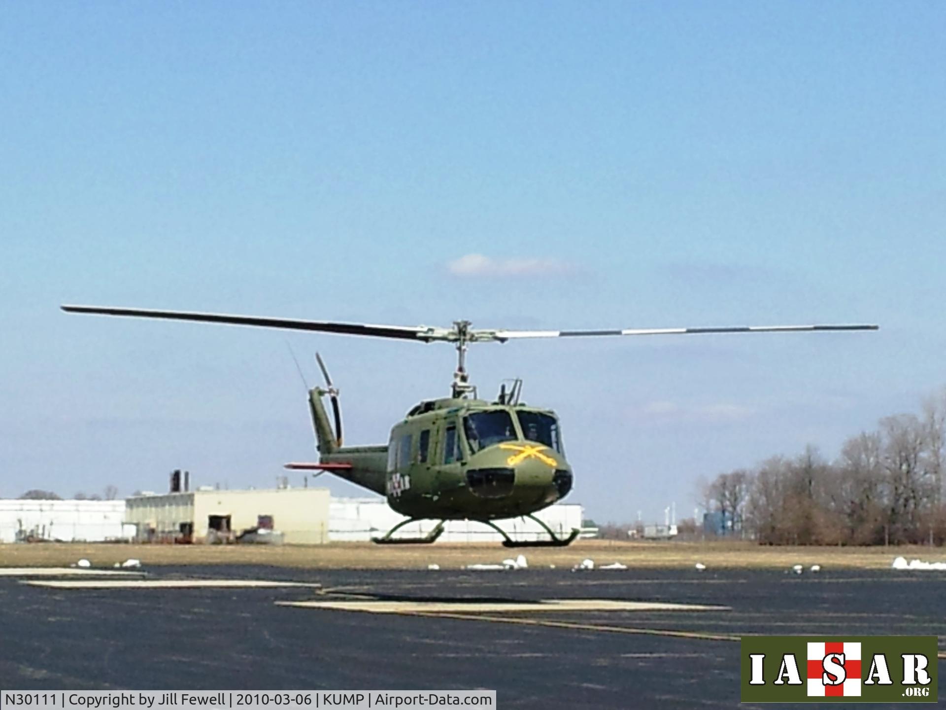 N30111, Bell UH-1H Iroquois C/N 11222 (68-16563), IASAR is a civilian, volunteer 501(c)3 Non-Profit faith-based charity dedicated to providing Air Relief, Aircraft Rescue & Preservation, Education and Support to our community; and honor to the military and all Veterans.
