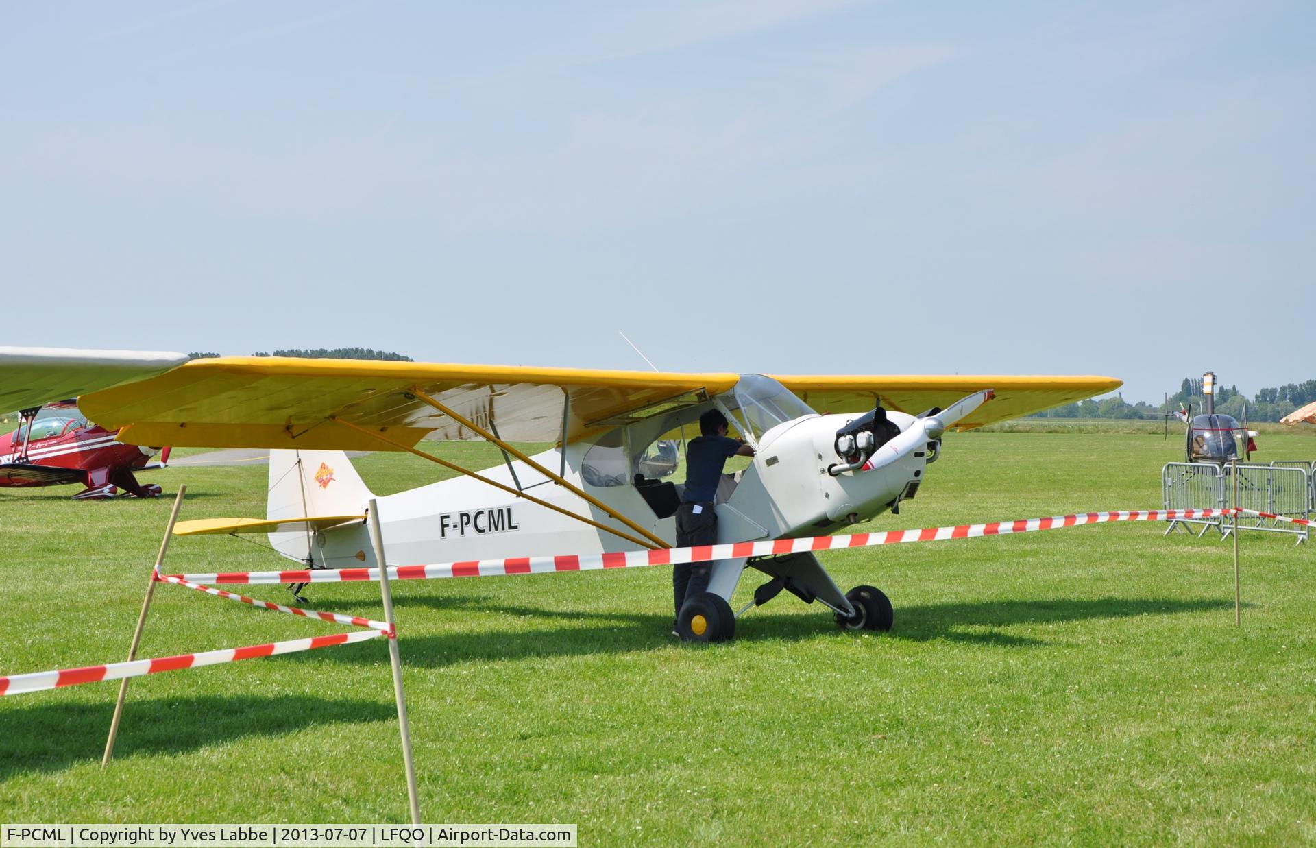 F-PCML, Canu Lucien CANU 3J C/N 01, display at Lille Marcq airfield for air show on July 7 2013