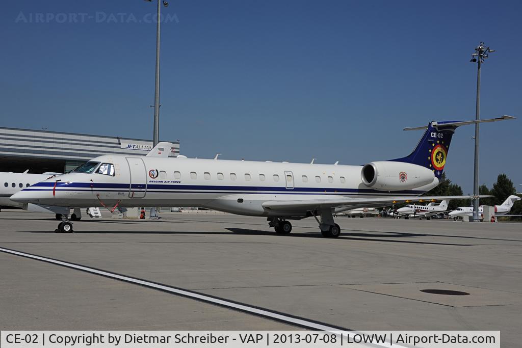 CE-02, 2001 Embraer ERJ-135LR (EMB-135LR) C/N 145480, Belgian Air Force Embraer 135