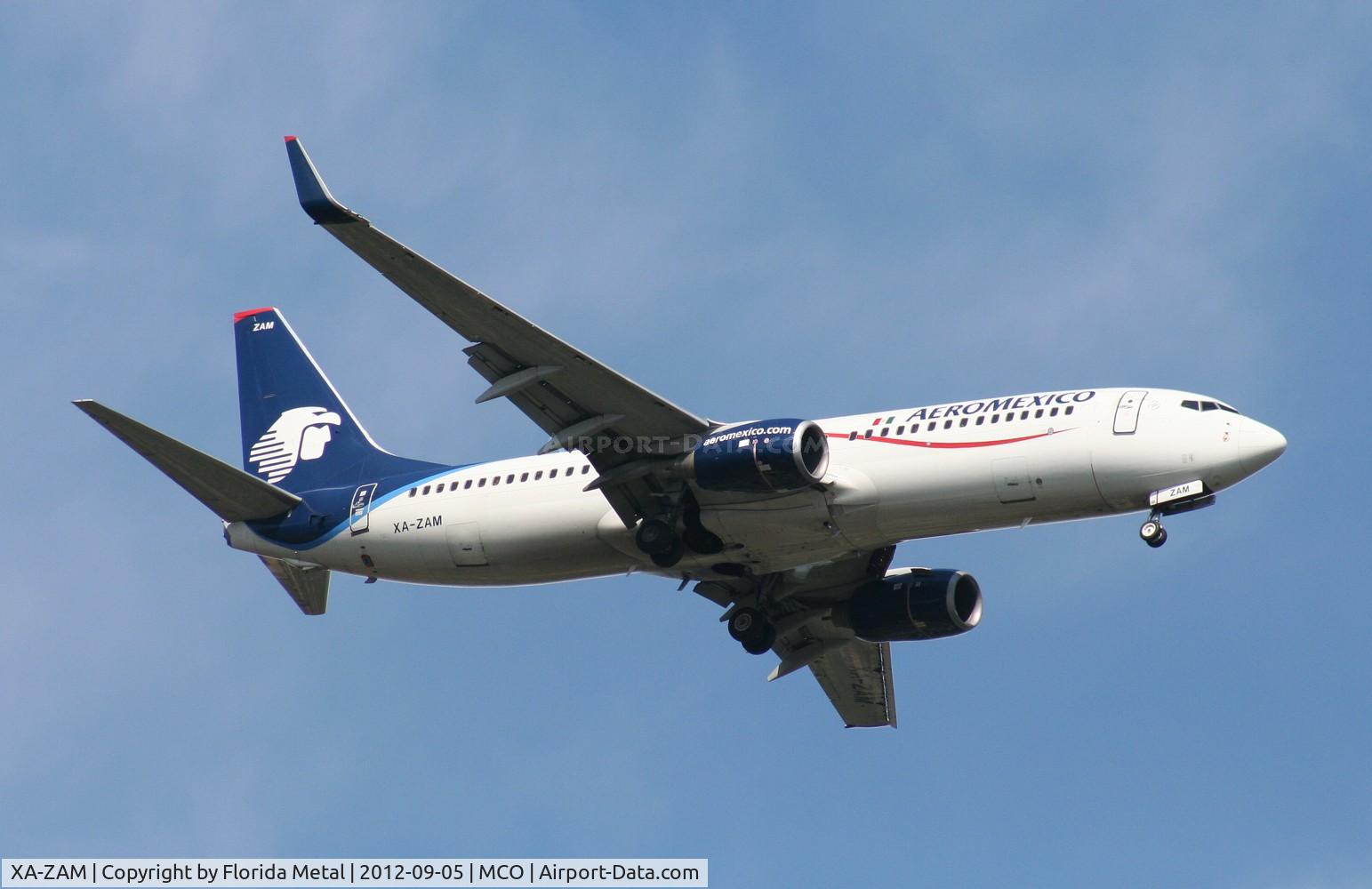 XA-ZAM, 2007 Boeing 737-852 C/N 35120, Aeromexico 737-800