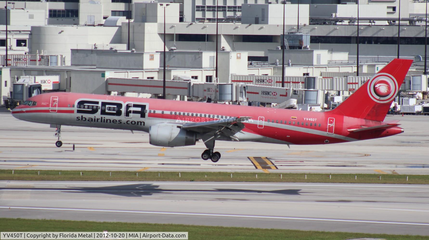 YV450T, 1989 Boeing 757-236 C/N 24370, Santa Barbata 757-200