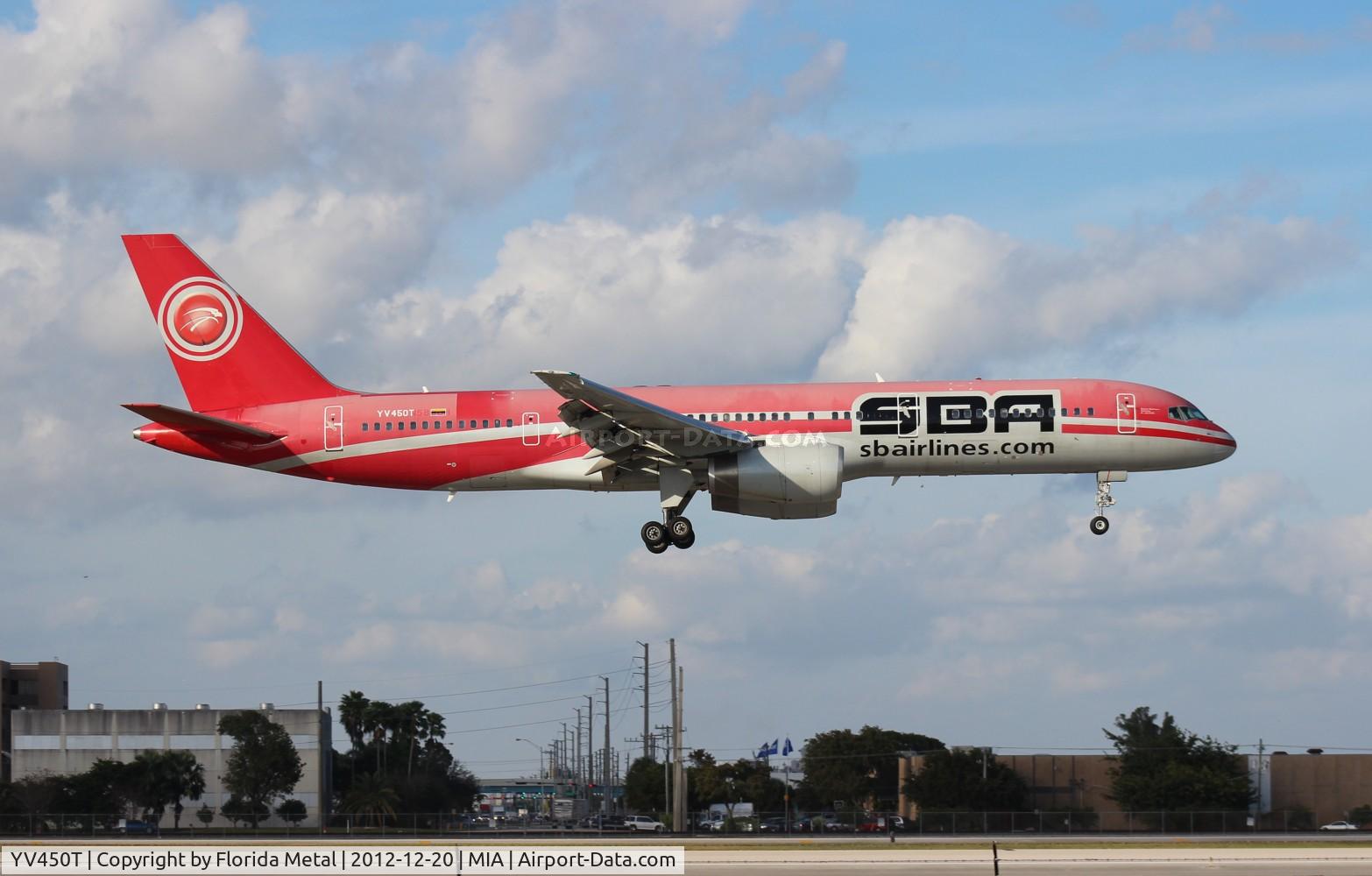 YV450T, 1989 Boeing 757-236 C/N 24370, Santa Barbara 757-200