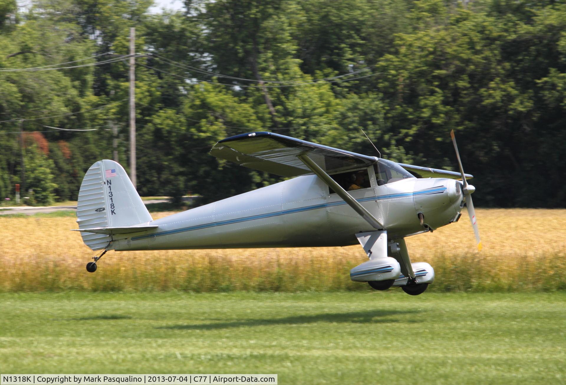 N1318K, 1947 Luscombe 8A C/N 4045, Luscombe 8A