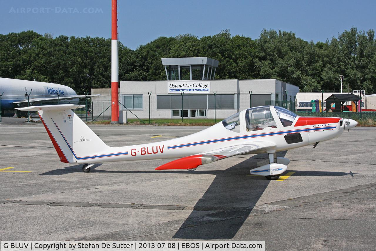 G-BLUV, 1985 Grob G-109B C/N 6336, Parked on apron 3.
