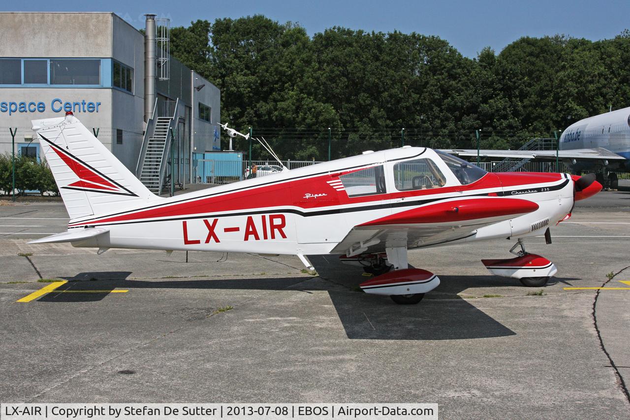 LX-AIR, Piper PA-28-235 Cherokee C/N 28-10586, Parked on apron 3.
