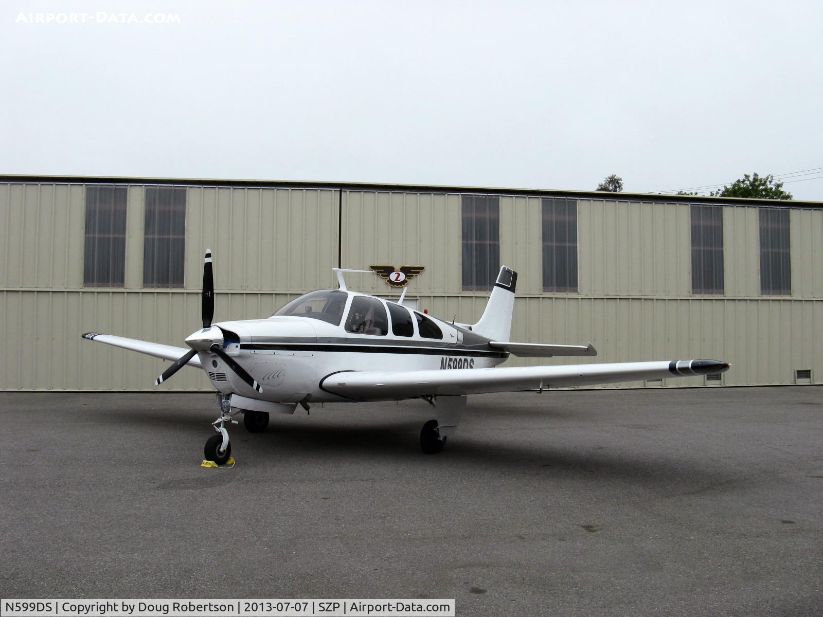 N599DS, 1967 Beech E33A Bonanza C/N CE-182, 1967 Beech E33A BONANZA, Continental IO-520-B 285 Hp