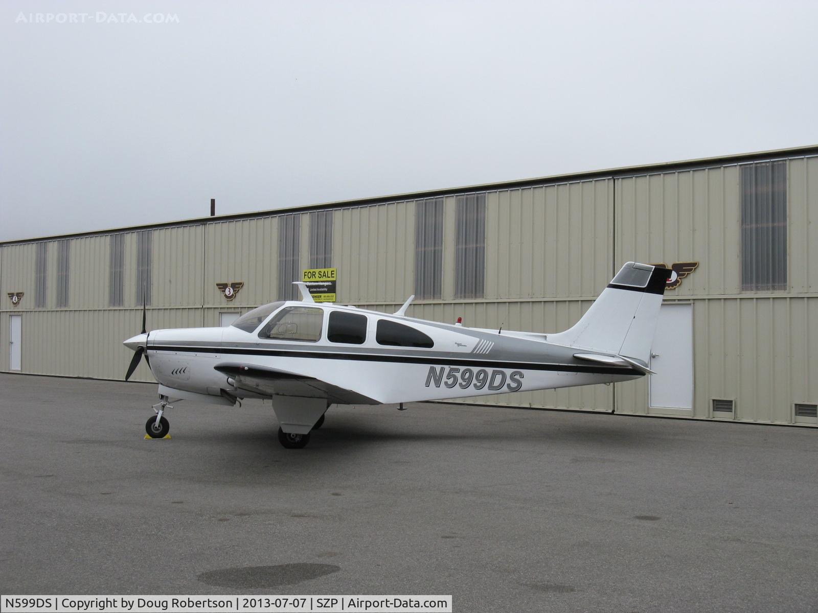 N599DS, 1967 Beech E33A Bonanza C/N CE-182, 1967 Beech E33A BONANZA, Continental IO-520-B 285 Hp