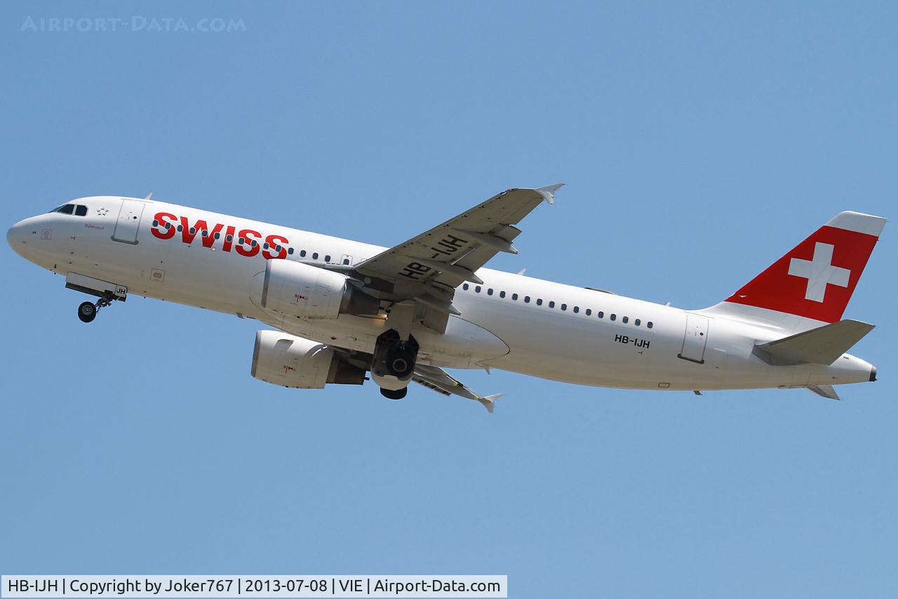 HB-IJH, 1996 Airbus A320-214 C/N 574, Swiss