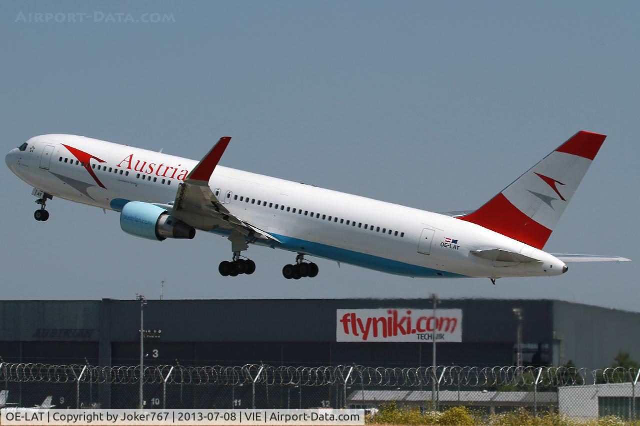 OE-LAT, 1991 Boeing 767-31A C/N 25273, Austrian Airlines