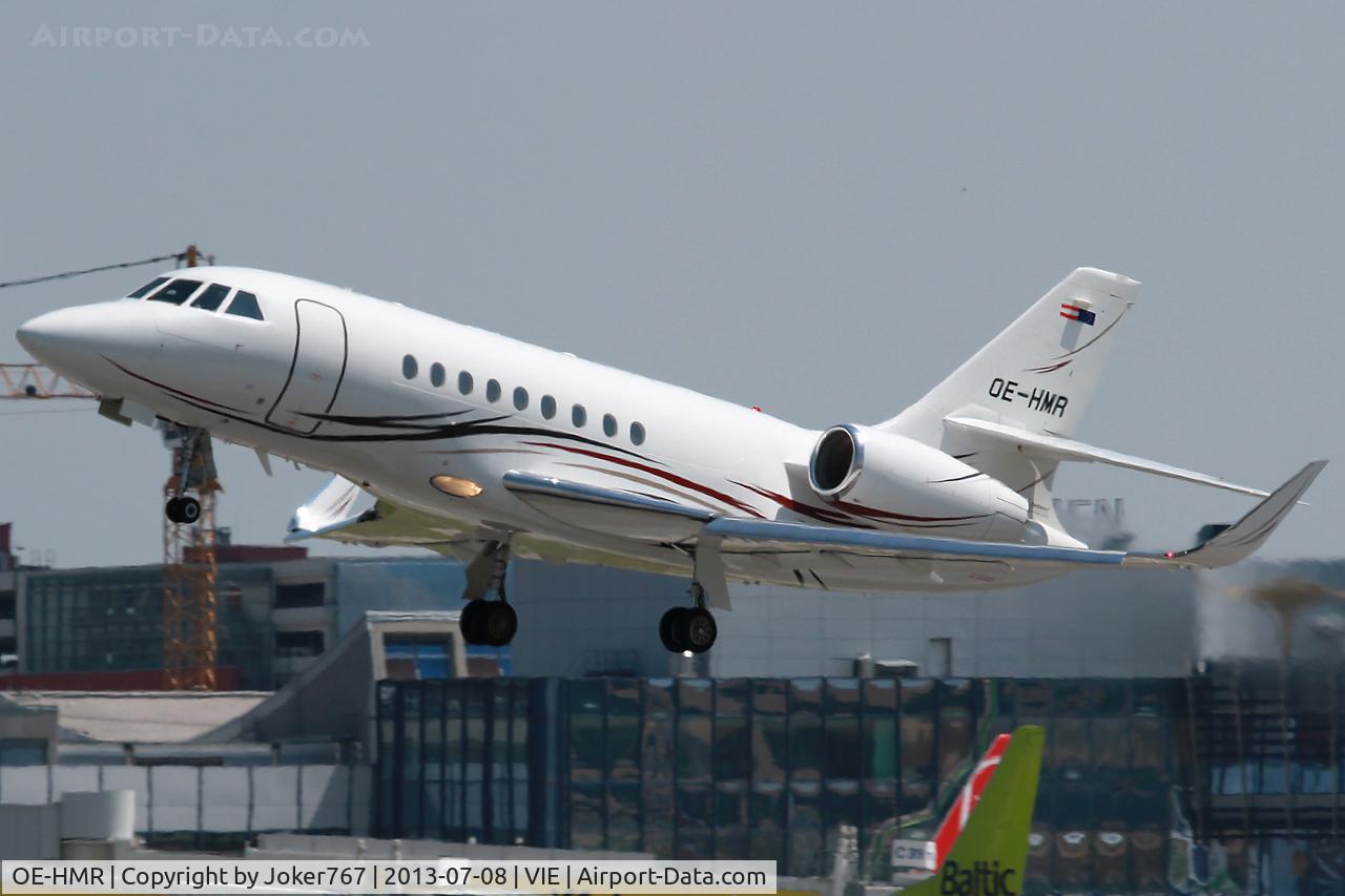 OE-HMR, 2008 Dassault Falcon 2000EX C/N 152, Tupac