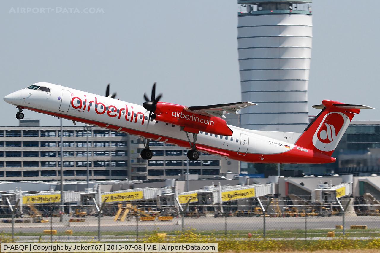 D-ABQF, 2009 De Havilland Canada DHC-8-402Q Dash 8 C/N 4245, Air Berlin