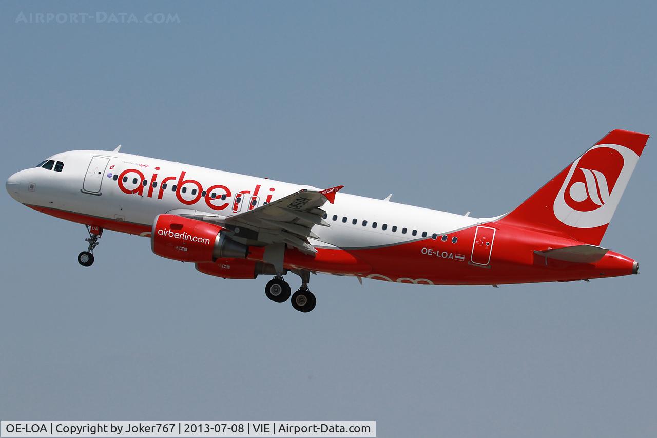 OE-LOA, 2008 Airbus A319-112 C/N 3661, Air Berlin (NIKI)