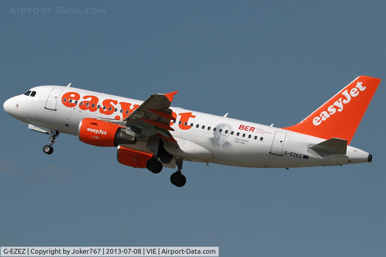 G-EZEZ, 2004 Airbus A319-111 C/N 2360, Easyjet