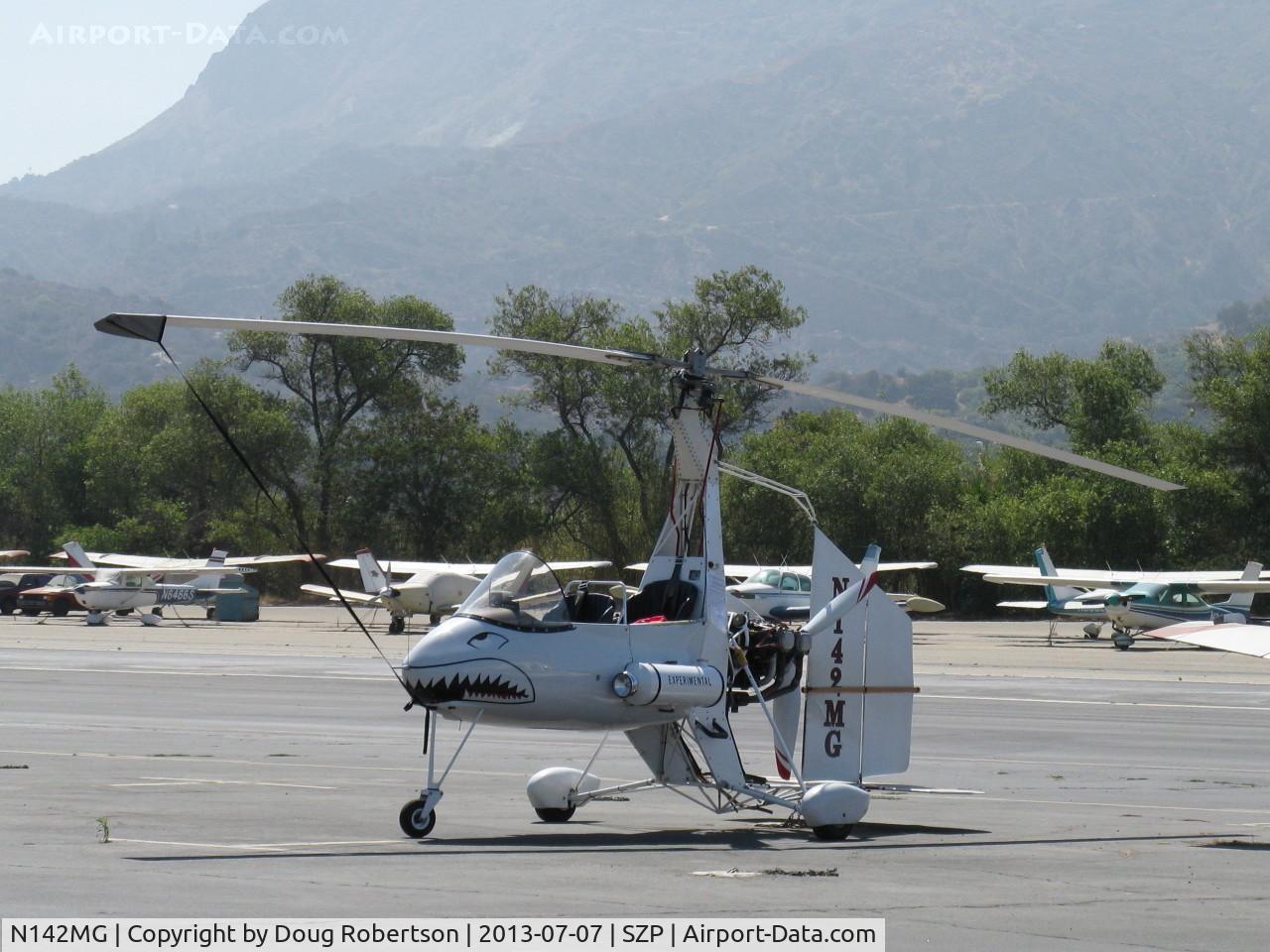 N142MG, 1999 Givans Mark E Predator C/N 1, 1999 Givans PREDATOR powered Autogyro one-off, Lycoming IO-320-B1A 160 Hp pusher upgrade, Experimental class autogyro, frequent welcome visitor. See flight photos & specifications  photos.