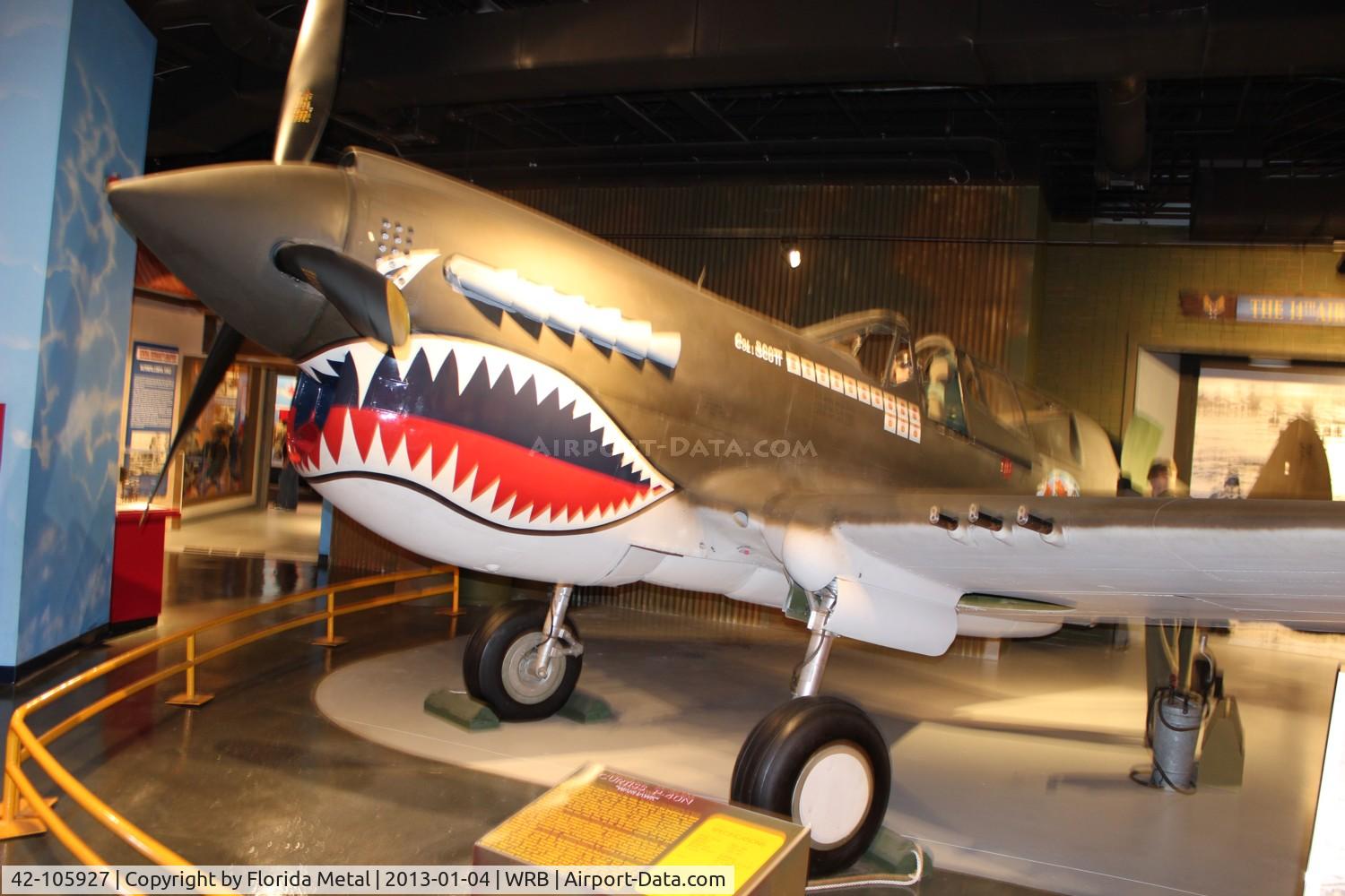 42-105927, 1942 Curtiss P-40N Warhawk C/N 29689, P-40N Warhawk