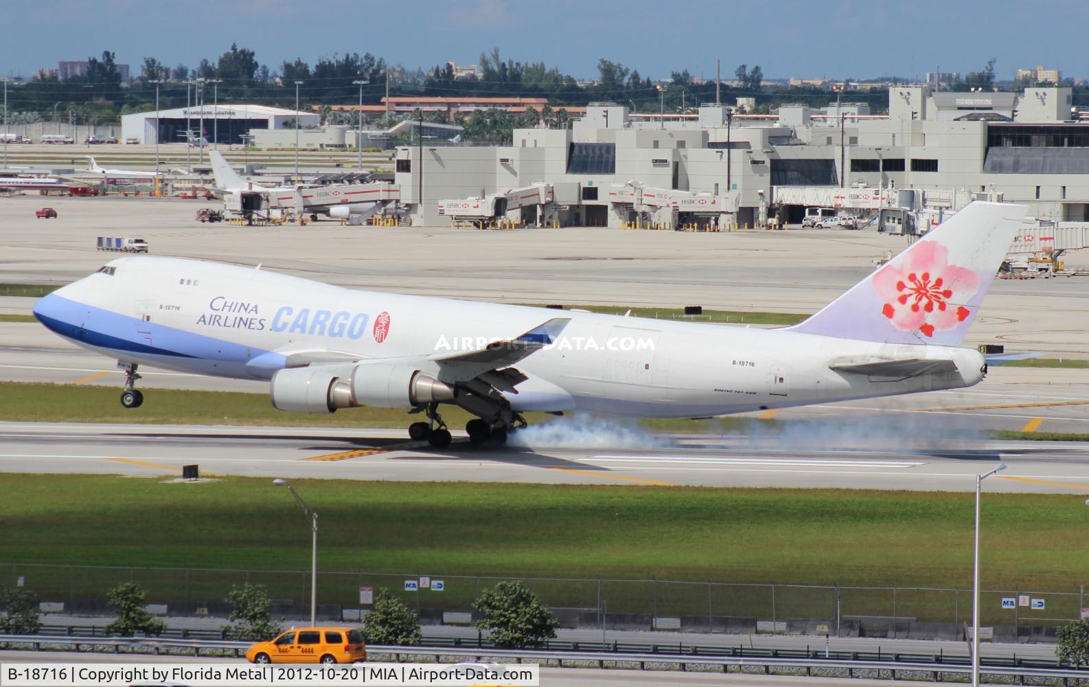 B-18716, 2003 Boeing 747-409F/SCD C/N 33732, China Airlines Cargo 747-400