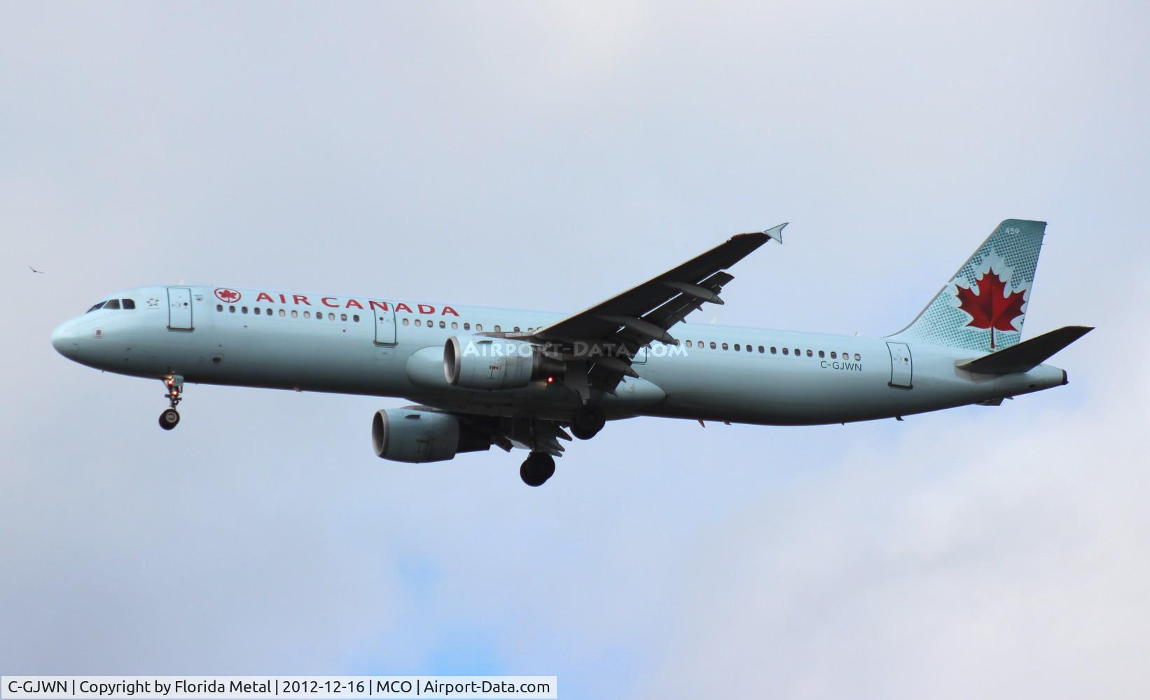 C-GJWN, 2002 Airbus A321-211 C/N 1783, Air Canada A321
