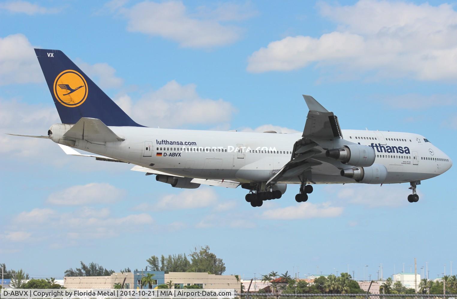 D-ABVX, 1999 Boeing 747-430 C/N 29868, Lufthansa 747-400