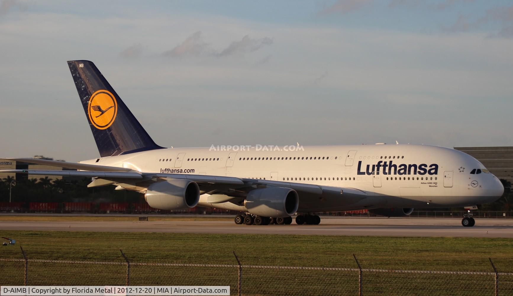 D-AIMB, 2010 Airbus A380-841 C/N 041, Lufthansa A380
