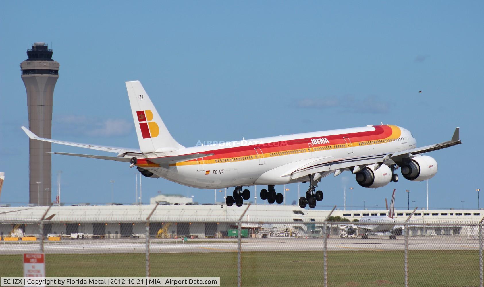 EC-IZX, 2004 Airbus A340-642 C/N 601, Iberia A340-600