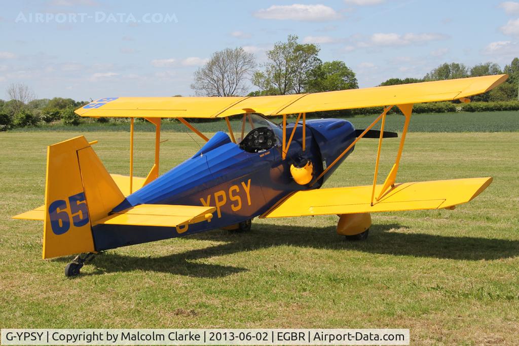 G-YPSY, 1988 Andreasson BA-4B C/N PFA 038-10352, BA4B at The Real Aeroplane Company's Jolly June Jaunt, Breighton Airfield, June 2nd 2013.