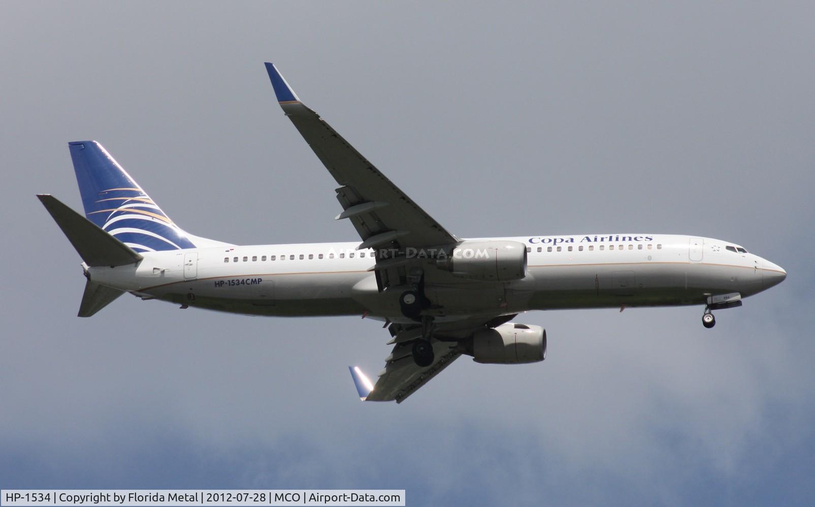 HP-1534, 2001 Boeing 737-86N C/N 28645, Copa 737-800
