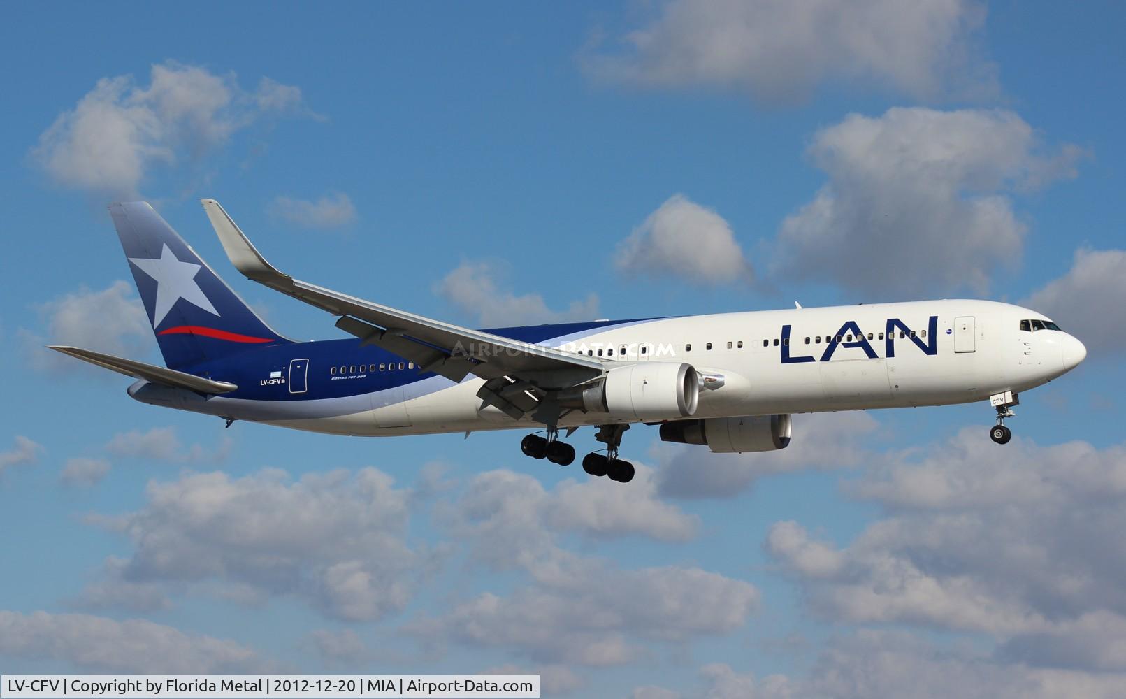 LV-CFV, 2006 Boeing 767-316/ER C/N 34629, LAN 767-300