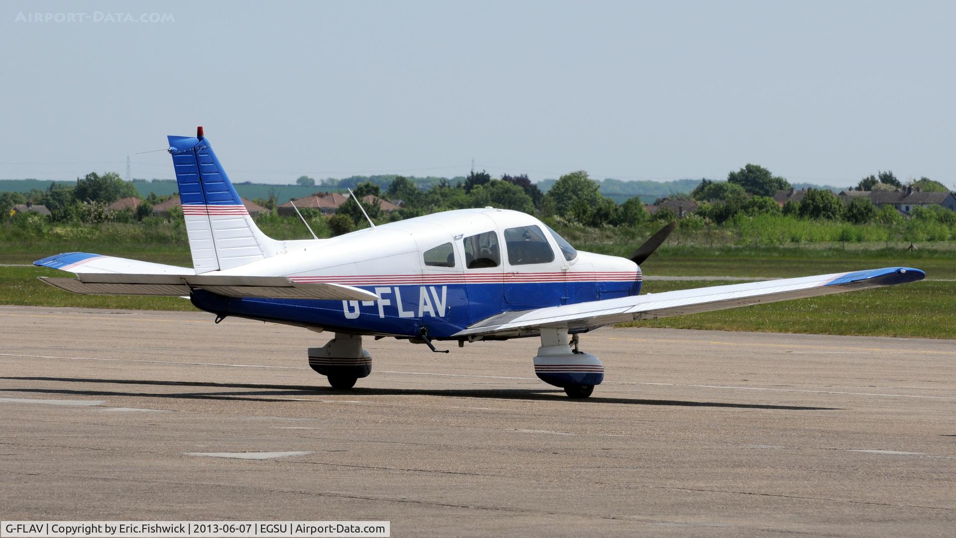 G-FLAV, 1980 Piper PA-28-161 Warrior ll C/N 28-8016283, 2. G-FLAV at Duxford Airfield.