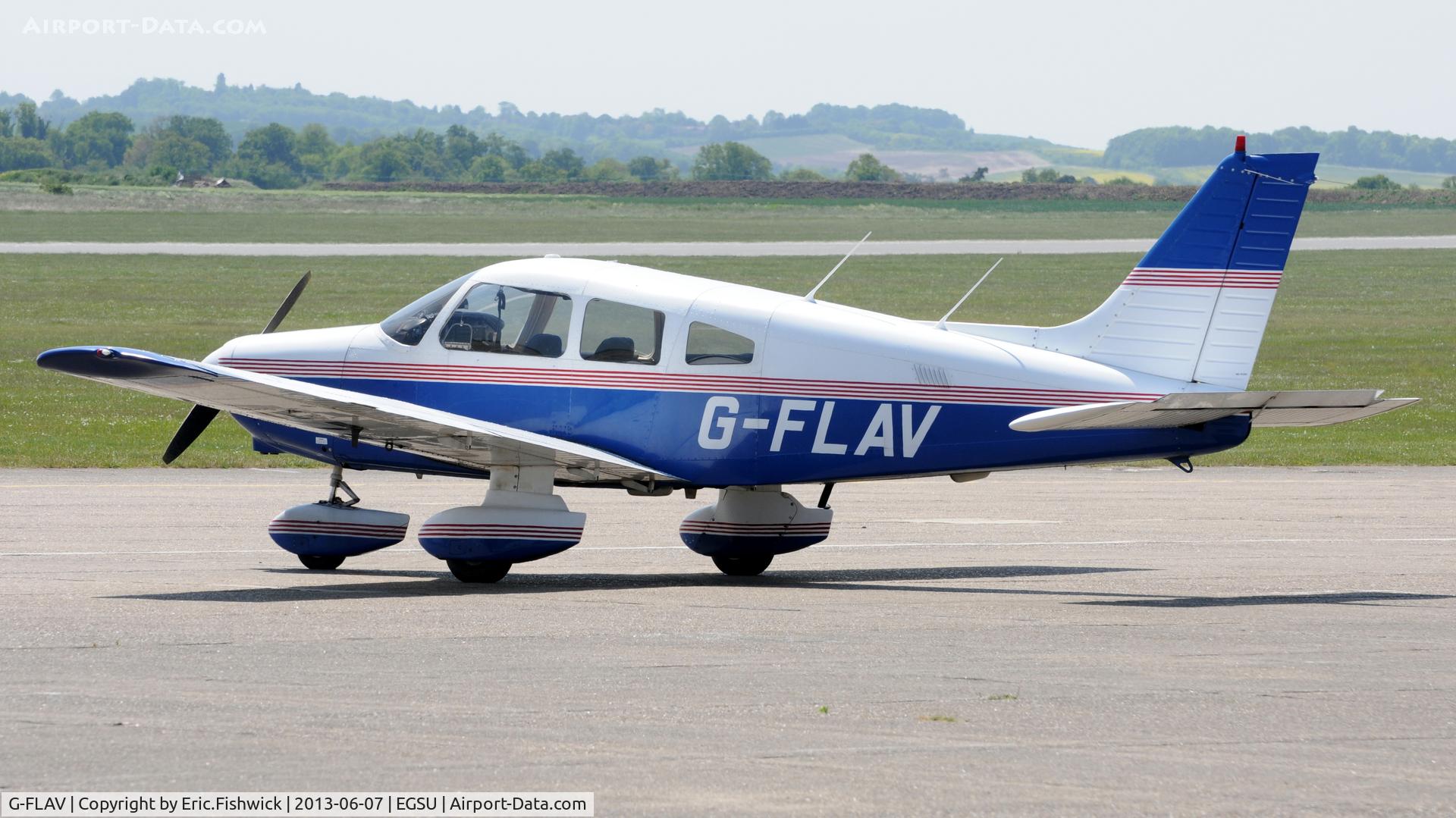 G-FLAV, 1980 Piper PA-28-161 Warrior ll C/N 28-8016283, 1. G-FLAV at Duxford Airfield.