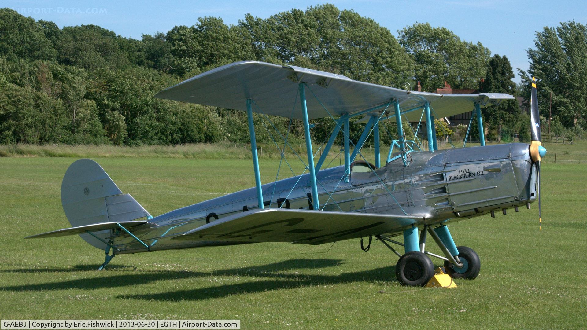 G-AEBJ, 1936 Blackburn B.2 Series 1 C/N 6300/8, 2. G-AEBJ at the Shuttleworth Military Pagent Flying Day, 30 June 2013