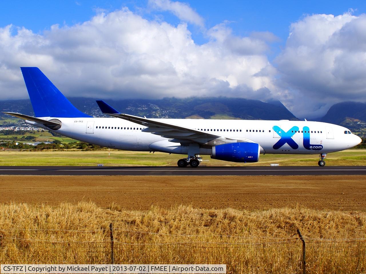 CS-TFZ, 2009 Airbus A330-243 C/N 1008, Back-tracking rwy 12