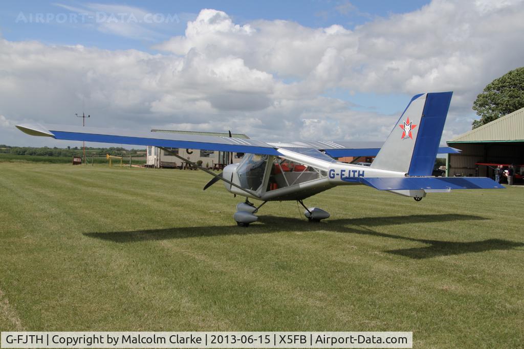 G-FJTH, 2003 Aeroprakt A-22 Foxbat C/N PFA 317-13928, Aeroprakt A-22 Foxbat. A Fly UK 2013 team member's aircraft at Fishburn Airfield, June 2013.