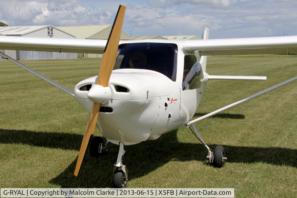 G-RYAL, 2000 Jabiru UL C/N PFA 274A-13365, Jabiru UL. Participant in Fly UK 2013. Fishburn Airfield, June 2013.