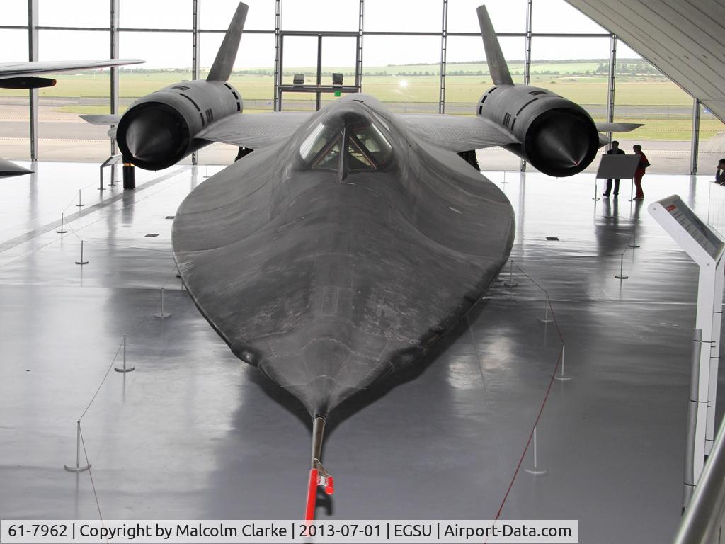 61-7962, 1964 Lockheed SR-71A Blackbird C/N 2013, Lockheed SR-71A Blackbird, American Air Museum, Duxford Airfield, July 2013.
