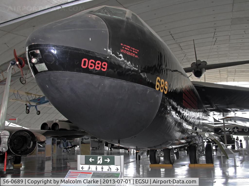 56-0689, 1956 Boeing B-52D Stratofortress C/N 464060, Boeing B-52D Stratofortress, American Air Museum, Duxford Airfield, July 2013.