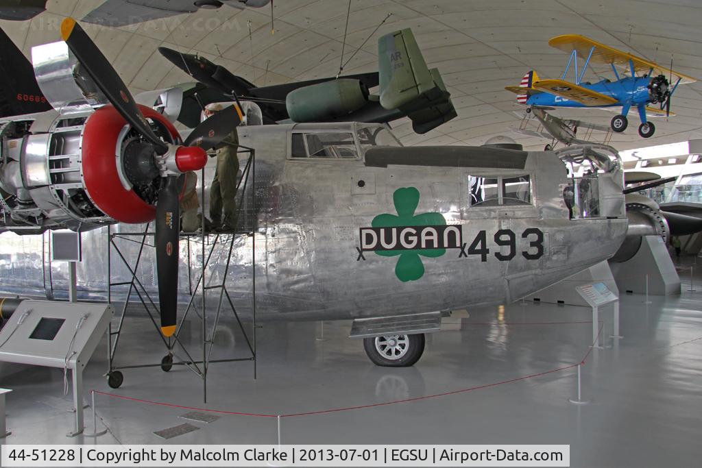44-51228, 1944 Consolidated B-24M Liberator C/N 6083, Consolidated B-24M Liberator, American Air Museum, Duxford Airfield, July 2013.