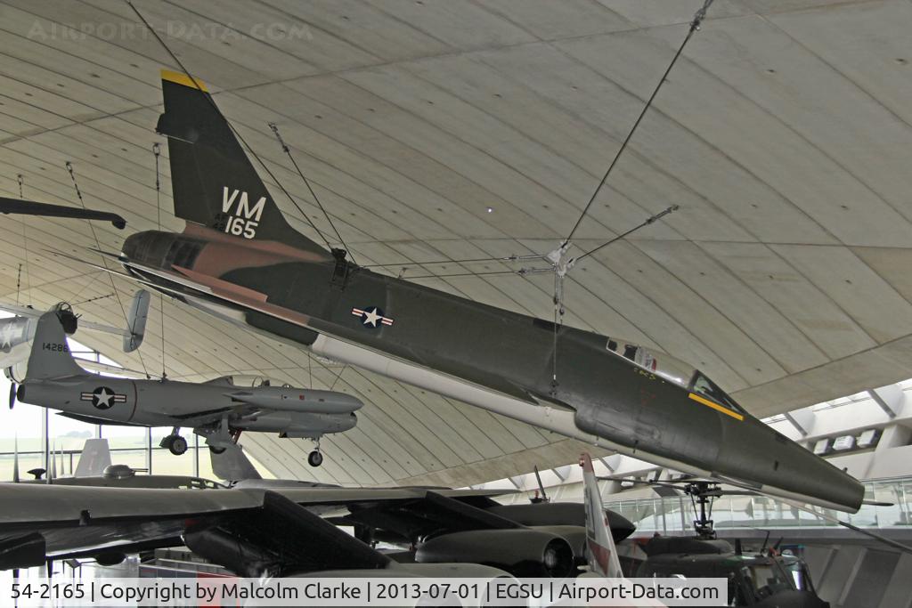 54-2165, North American F-100D Super Sabre C/N 223-45, North American F-100D Super Sabre, American Air Museum, Duxford Airfield, July 2013.
