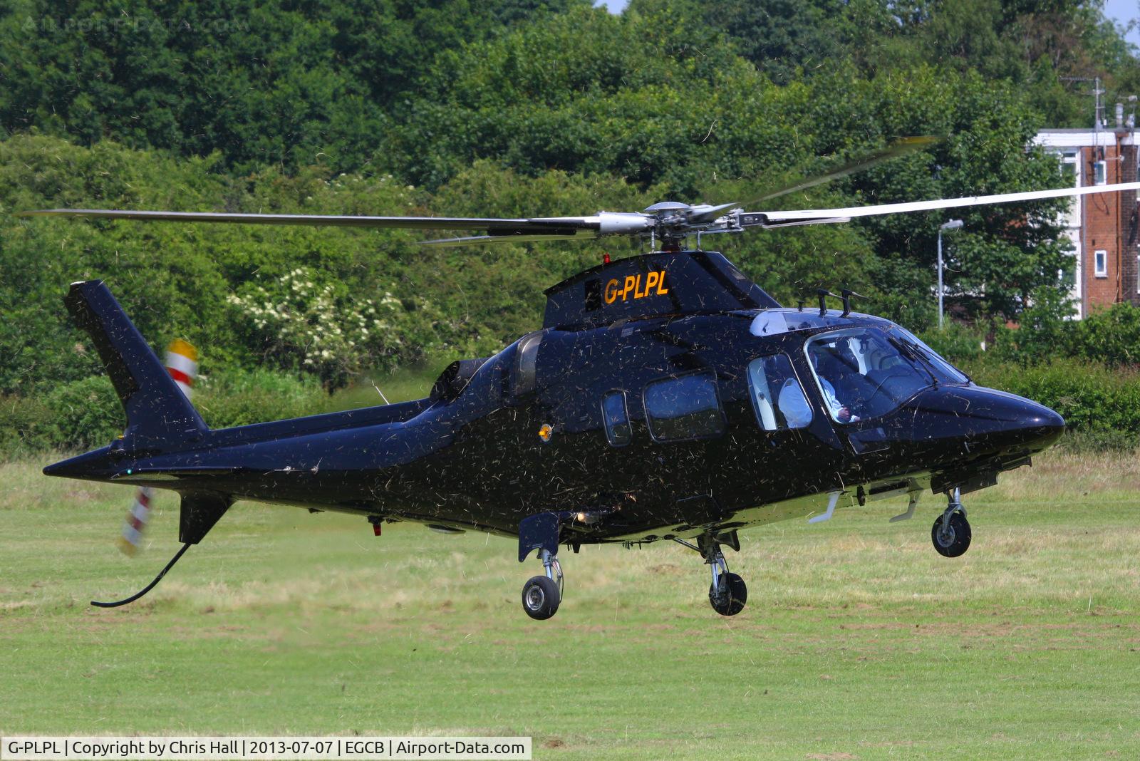 G-PLPL, 2003 Agusta A-109E Power C/N 11168, at the Barton open day and fly in